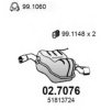 ALFA 51813724 End Silencer